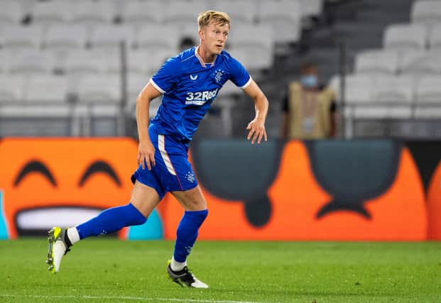 Rangers utility man Ross McCrorie. Picture: SNS