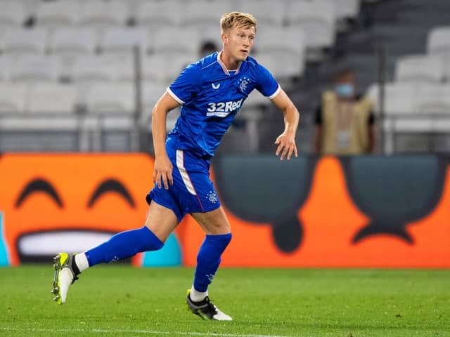 Rangers utility man Ross McCrorie. Picture: SNS