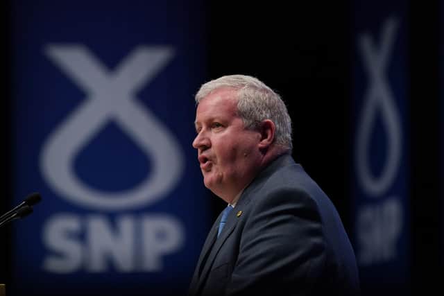 Ian Blackford, former SNP Westminster Leader condemned the Labour adverts.
