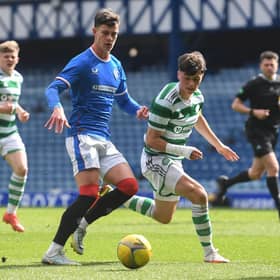 Rangers B and Celtic B were involved in the Lowland League this season.  (Photo by Craig Foy / SNS Group)
