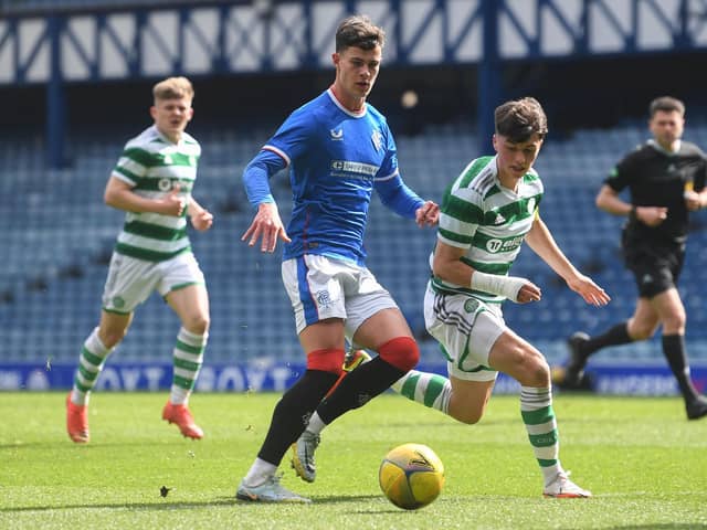 Rangers B and Celtic B were involved in the Lowland League this season.  (Photo by Craig Foy / SNS Group)