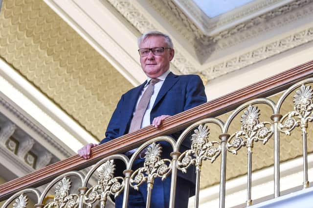 Robert Begbie, chief executive of NatWest’s commercial and institutional franchise, pictured in the Edinburgh accelerator hub.