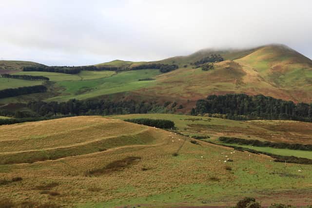 Castle Law Hillfort, near Penicuik. Historic Environment Scotland said it was "horrified" the prehistoric site had been used as a toilet over lockdown. PIC: Geograph/Calum McRoberts.