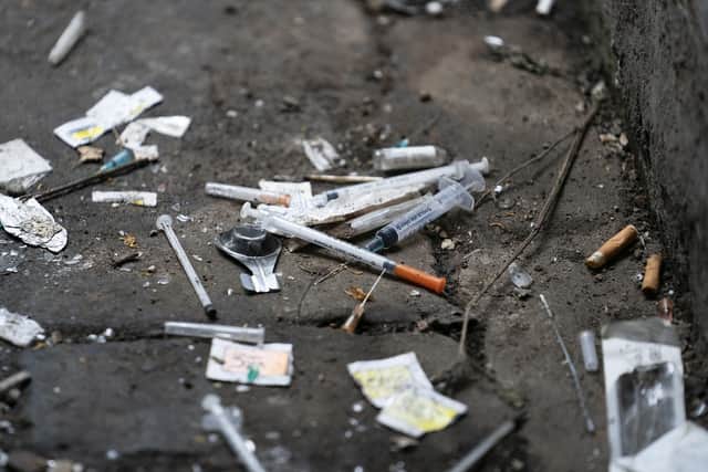 Scotland's drug-deaths rate has fallen. Picture: Christopher Furlong/Getty Images