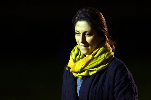 Mrs Zaghari-Ratcliffe was detained for six years after being accused of plotting to overthrow the Iranian government.
