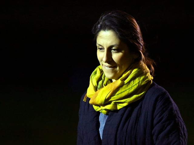 Mrs Zaghari-Ratcliffe was detained for six years after being accused of plotting to overthrow the Iranian government.