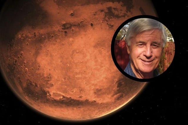 Alex Nicolson worked on the Mars Curiosity Rover which landed on the planet in 2012.