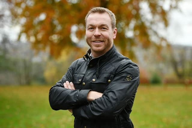 Sir Chris Hoy partners with The National Lottery to celebrate its 27th Birthday by asking people to think of what change they want to see in their community. Find out more at www.lotterygoodcauses.org.uk/funding (Picture: Michael Gillen)