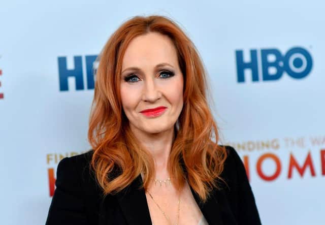 Author and humanitarian J K Rowling has been targeted by hardline Trans activists (Picture: Getty)