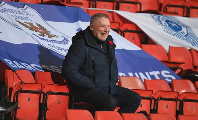 Ally McCoist is still on cloud nine after Scotland's win over Israel. (Photo by Rob Casey / SNS Group)