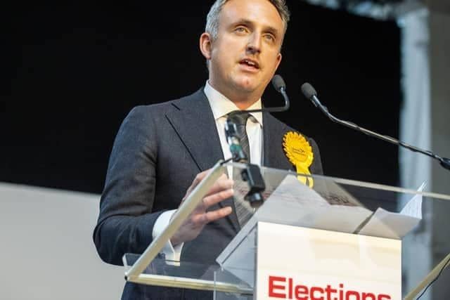 Alex Cole-Hamilton rents out a cabin in his garden on Airbnb