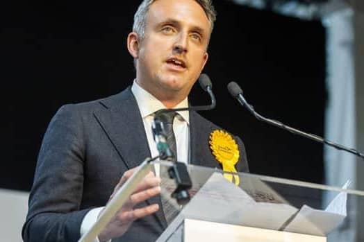 Alex Cole-Hamilton rents out a cabin in his garden on Airbnb