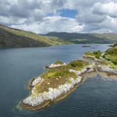 Aerial view of Loch Ailort in the West Highlands. Picture: Markus Keller/Shutterstock