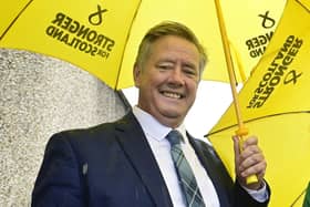 SNP MSP Keith Brown says a solo Scotland could match the success of Nordic countries (Picture: John Devlin)