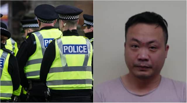 The sentencing of The Anh Luu, 38, has been welcomed by Police Scotland.