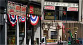 Glasgow city centre has been turned into a mini America ahead of filming for the new Indiana Jones movie.
