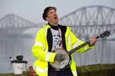South Queensferry-based Graeme E Pearson will be one of the first musicians to perform at a pub in Edinburgh following the easing of restrictions on live entertainment. Picture: Michael Gillen