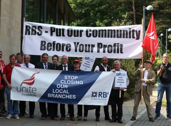 The closure of bank branches has long been a concern for many communities (Picture: Andrew Milligan/PA)