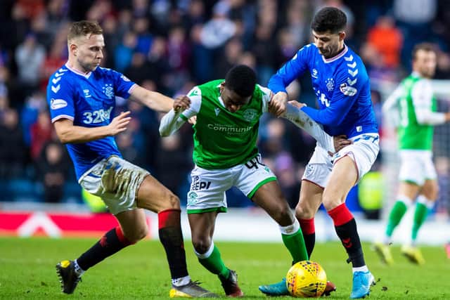 Greg Stewart and Jordan Jones have featured just eight times between them this season. Picture: SNS