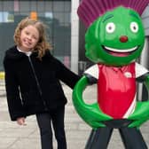 Olivia's eczema is now under control thanks to treatment.
