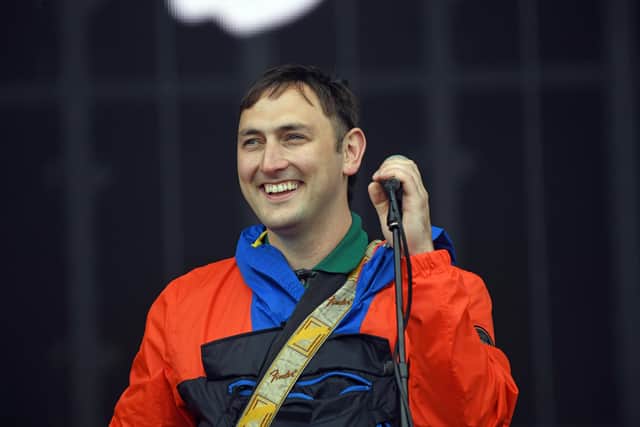 The Mary Wallopers performing on the main stage at the Trnsmt Festival at Glasgow Green in Glasgow.