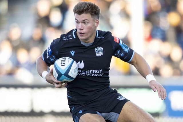 Huw Jones is back in the Glasgow Warriors side for the first time since October after recovering from a foot injury. (Photo by Ross MacDonald / SNS Group)