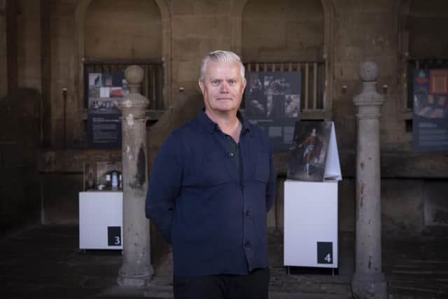 Matthew Jarratt is arts curator at Edinburgh Park. Picture: Colin Davison