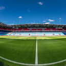 Scotland will face Norway in the Ullevaal Stadion in Euro 2024 qualifying. (Photo by Ash Donelon/Manchester United via Getty Images)