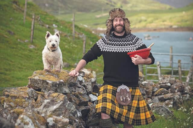 The Hebridean Baker and Seoras Pic: Susie Lowe