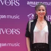 KT Tunstall arrives at the Ivor Novello Awards at Grosvenor House in London. Photo: Lucy North/PA Wire