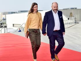 The bothy is ultimately owned by Wildland Ltd, the company set up by Danish billionaire Anders Holch Povlsen, pictured here in 2018 with his wife Anne, to buy land and improve biodiversity across his holdings in the north of Scotland. (Photo by Tariq Mikkel Khan / Ritzau Scanpix / AFP) .