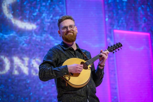 Calum McIlroy, from Aberdeenshire, is the new BBC Radio Scotland Young Traditional Musician of the Year. Picture: Alan Peebles