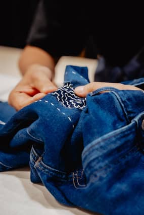 Sashiko at Uniqlo's Re.Studio