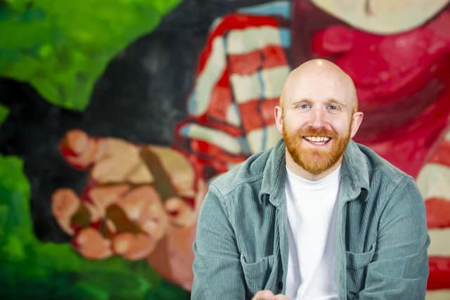 Ray Bradshaw's new solo show Def Com 1 is touring the UK and Ireland now and will be in Scotland this week. Pic: Lisa Ferguson