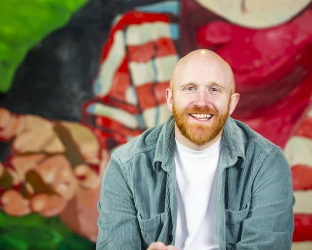 Ray Bradshaw's new solo show Def Com 1 is touring the UK and Ireland now and will be in Scotland this week. Pic: Lisa Ferguson