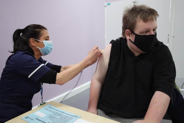 Enable Scotland and other groups campaigned for adults with learning disabilities to be given greater priority in the Covid vaccine queue (Picture: Yui Mok/PA)