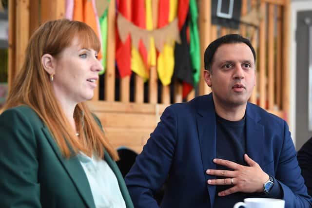 Anas Sarwar is supporting Angela Rayner's workers rights proposals if Labour forms the next UK government (Photo by Andy Buchanan/PA Wire)