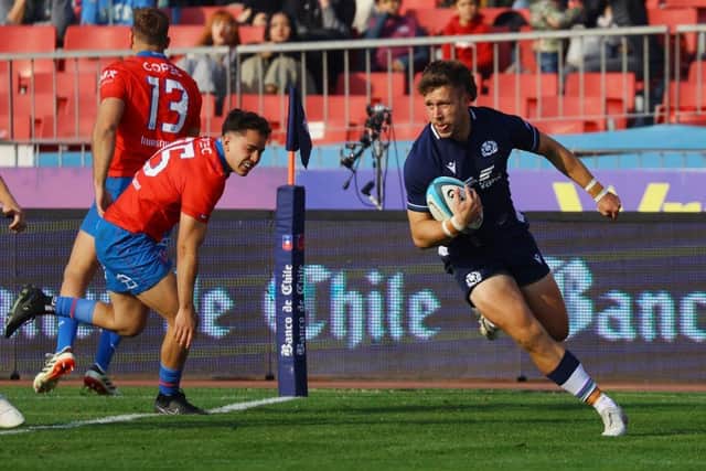 Kyle Rowe is one of the players who has taken their chance during Scotland's summer tour.