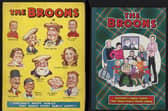The first edition of The Broons annual, which was published in 1939, along with the more recent compilation.