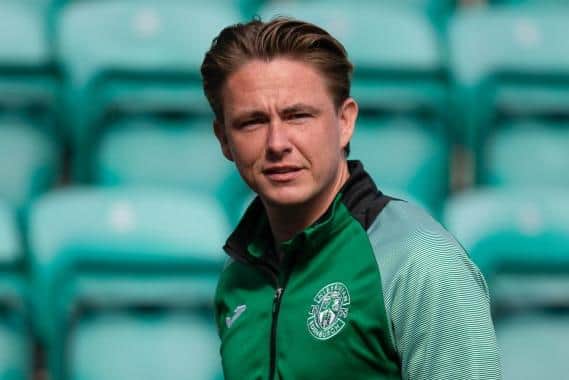 Hibernian's Scott Allan will leave the club this summer after three spells at Easter Road. (Photo by Ewan Bootman / SNS Group)