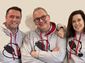 From left: Clevermed chief technology officer Chris Koiak, founder Peter Badger, and CEO Jane Stephenson. Picture: contributed.
