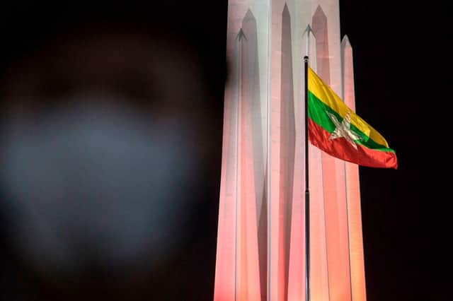 A military Junta took charge of Myanmar on February 1 (Getty Images)