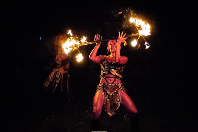 Festival-goers can expect bonfires, blazing torches, body-painted dancers, drummers,musicians and ancient Celtic rituals in a dramatic setting atop Edinburgh's landmark Calton Hill
