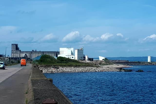 East Leith Sands was accessible from Marine Esplanade until last year when a fence was put up.