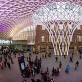 Alastair Dalton describes some passengers moving across station concourses as like "Brownian motion writ large". (Photo by Colin/Wikimedia Commons)