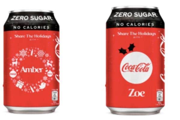 A thousand cans will be available to personalise and order every day for free (Photo: Coca-Cola)