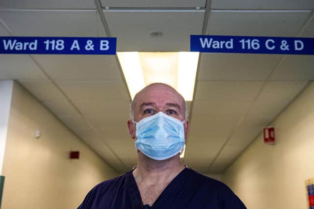 Stephen Walls, Senior Charge Nurse. Picture: Lisa Ferguson