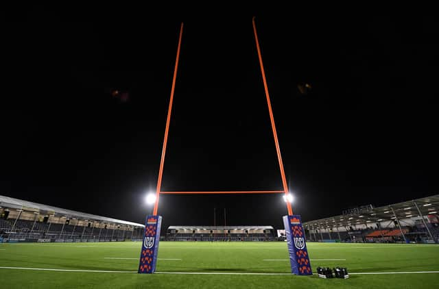 Edinburgh Rugby are unbeaten in competitive games at the DAM Health Stadium this season.  (Photo by Ross Parker / SNS Group)