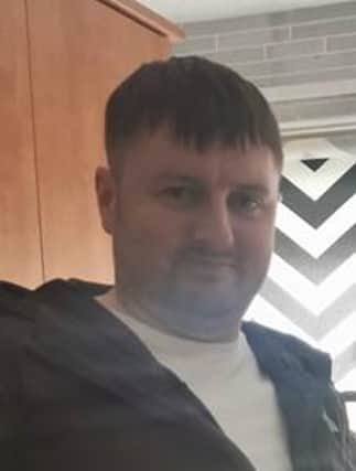 Stephen Brown, 39, from Viewpark, was struck by a lorry whilst crossing Kirkshaws Road at around 11.40 am last Tuesday morning (Photo: Police Scotland).