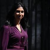 Britain's Attorney General Suella Braverman leaves at the end of a cabinet meeting in Downing Street on July 5th. Photo: JUSTIN TALLIS / AFP via Getty Images.